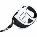 Retractable Canine Leash with Brilliant LED Torch White