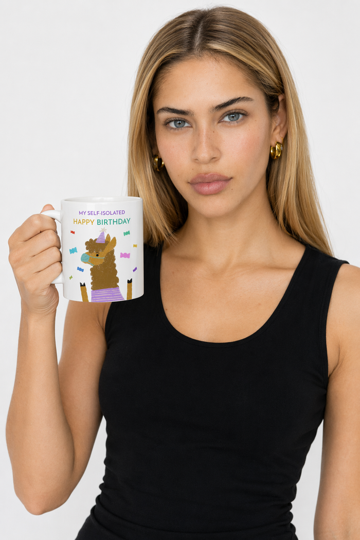 Self-Quarantine Birthday Mug Default