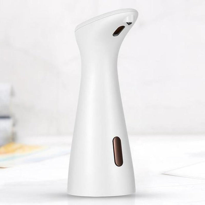 Sensor-Activated Automatic Liquid Soap Dispenser: white, black automatic soap dispenser, minimal modern style