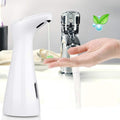 Sensor-Activated Automatic Liquid Soap Dispenser: white, black automatic soap dispenser, minimal modern style