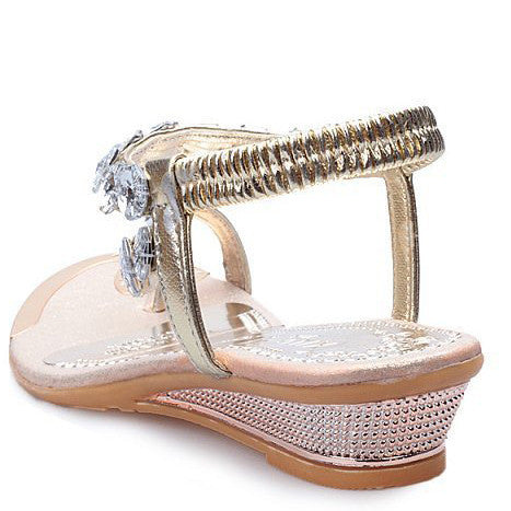 Silver Rhinestone Sandals for Women's Summer Wear: gold, silver sandal, glamorous dress sandal style