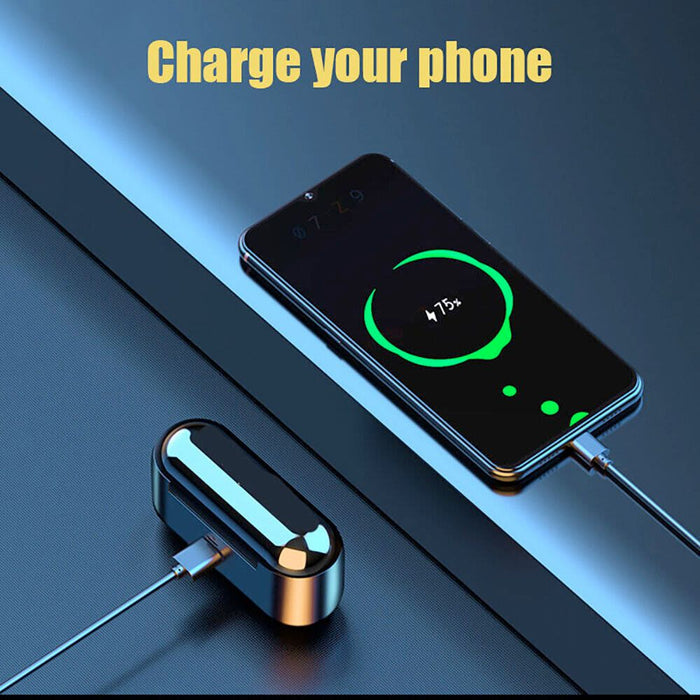 Smart Touch Ninja Dragon Bluetooth Earphones: Experience Wireless Audio Brilliance: black, dark gray wireless earbuds with ch