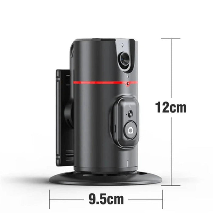 SmartTrack Stabilizer: Precise Facial Tracking with Detachable Selfie Light: black, dark gray small camera-like electronic de