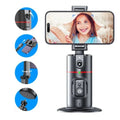 SmartTrack Stabilizer: Precise Facial Tracking with Detachable Selfie Light: black, dark gray small camera-like electronic de
