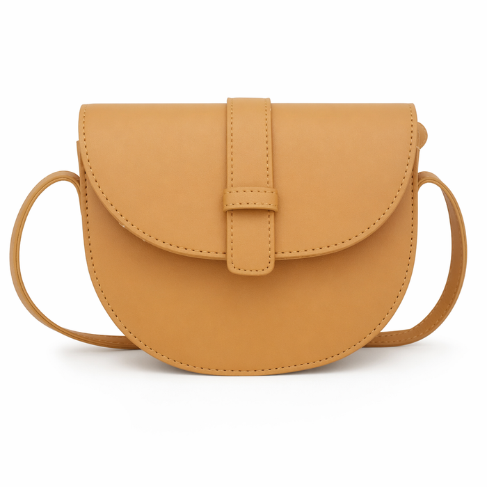 Snap Closure Crossbody Bag for Women Ginger