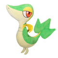 Snivy Plush Toy: Vibrant, Durable Gift: green, cream Snivy character, cartoon character plush style