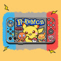 Soft Silicone iPhone Case with Protection: yellow, blue Pokémon characters, including Pikachu, Charmander, and Pichu, kawaii