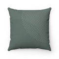 Sophisticated Forest Green Decorative Cushion, Available in 4 Sizes: dark muted green, gray-green throw pillow, minimal style