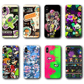 Splatoon Phone Case: Ultimate Protection & Style: black, white Splatoon-themed characters and graphics, cartoon, colorful, ga