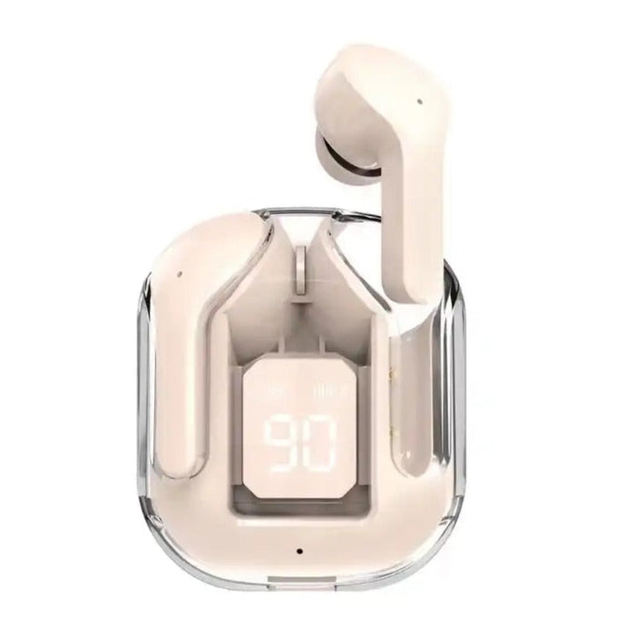 Sports Dragon 6 Wireless Earphones: neon green, black wireless earbuds with charging case, futuristic style
