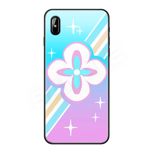 Star Rail iPhone Case with Characters: black, white assorted animals and decorative graphic themes, cartoon, kawaii, decorati