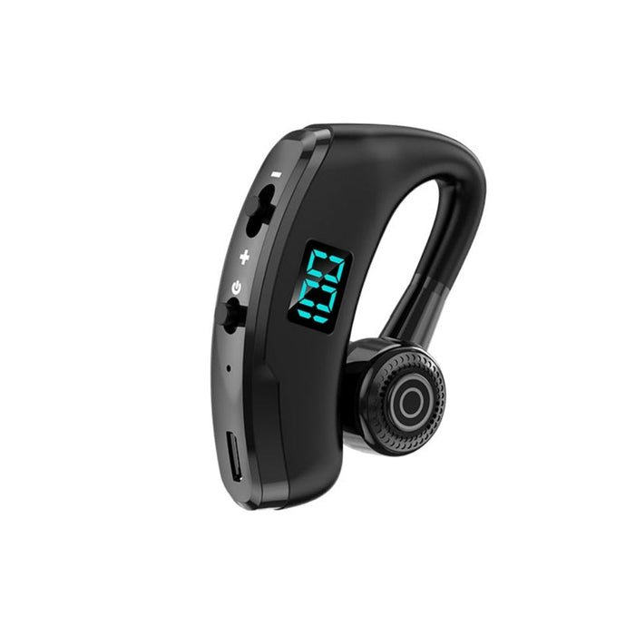 Stealth Dragon 9 Wireless Earbud with Bluetooth 5.1: black, dark gray Bluetooth-style single-ear headset/earpiece, modern tec