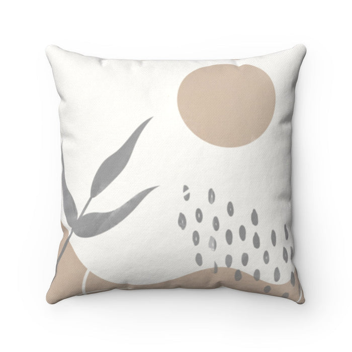 Sunshine Reversible Cushion, Home Decor Accessory in 4 Different Sizes: off-white, beige throw pillow, minimal abstract style