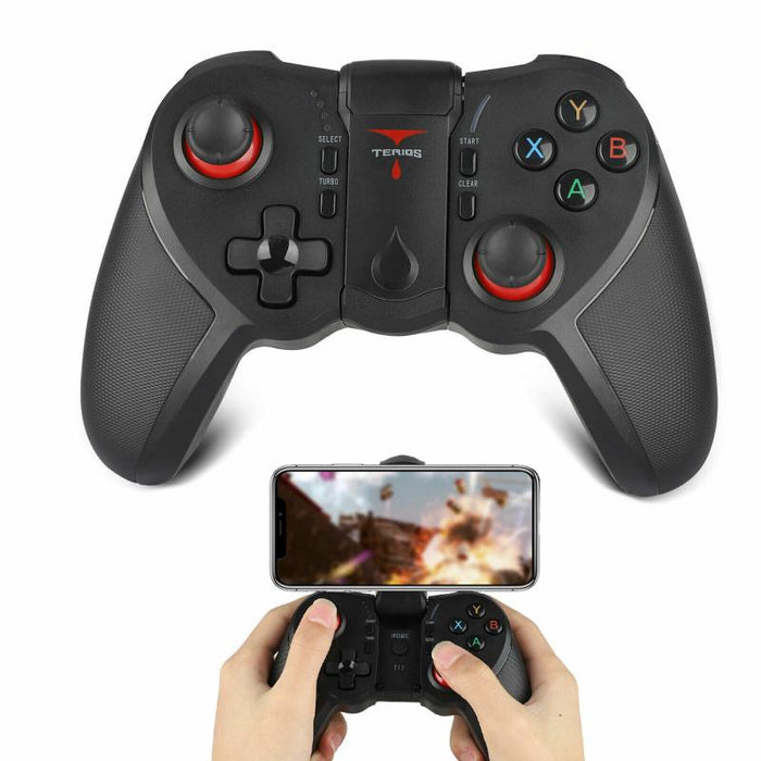 T12 PRO Dragon Bluetooth Gaming Controller for Android and iOS, Enhanced Gaming Experience: black, dark gray mobile gaming co