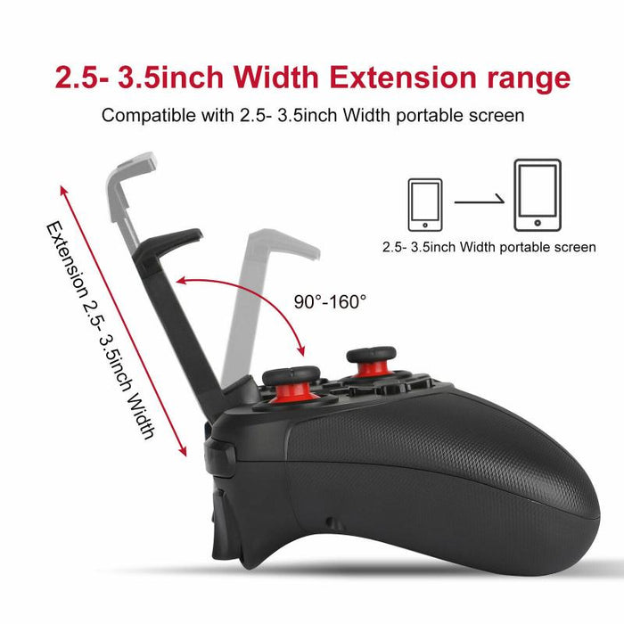 T12 PRO Dragon Bluetooth Gaming Controller for Android and iOS, Enhanced Gaming Experience: black, dark gray mobile gaming co