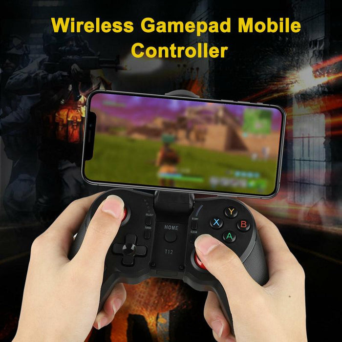 T12 PRO Dragon Bluetooth Gaming Controller for Android and iOS, Enhanced Gaming Experience: black, dark gray mobile gaming co