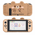 Teddy Bear Plush Switch Case with Optional Grips Cover Only