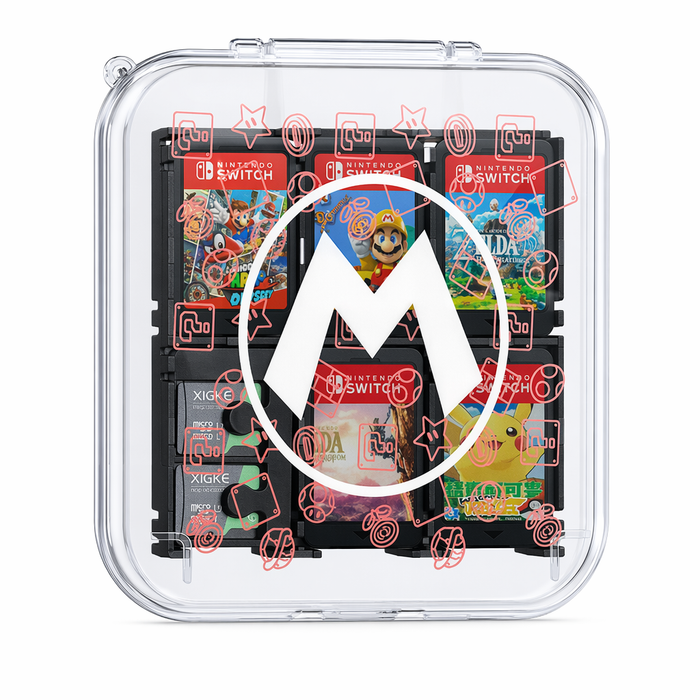 Transparent Switch Game Card Holder I