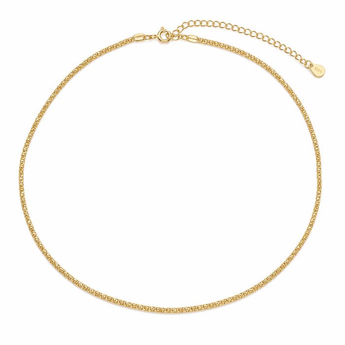 Twisted Necklace for Women Gold