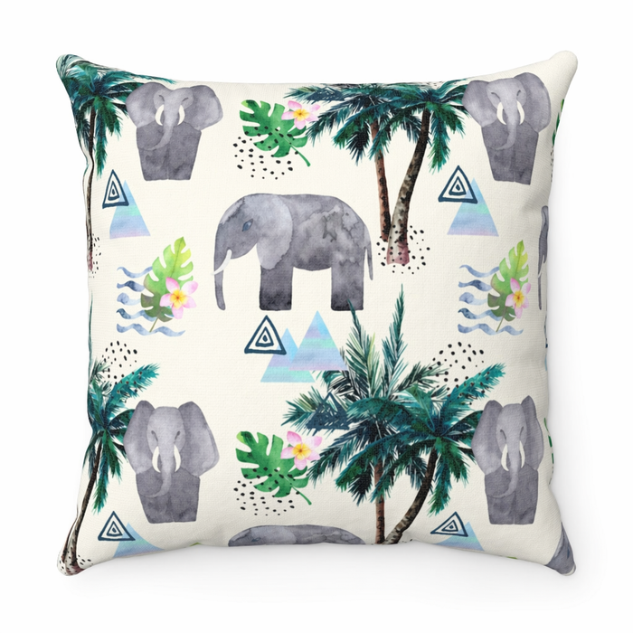 Two-Tone Elephant Cushion: Embellish Your Home - Available in 4 Sizes Default
