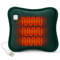 USB Versatile Hand Warmer with Heating Function Green