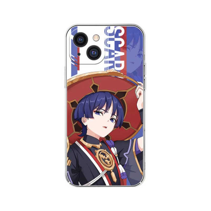 Wanderer Genshin Impact Phone Cases: white, black anime-style male characters, anime, graphic style