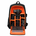 Waterproof Camera Backpack for All-Weather Conditions Orange