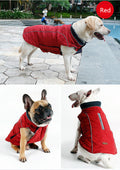 Winter Dog Puffer Vest: Keeping Your Canine Comfy in the Cold: orange, dark gray dog, practical outdoor pet gear style