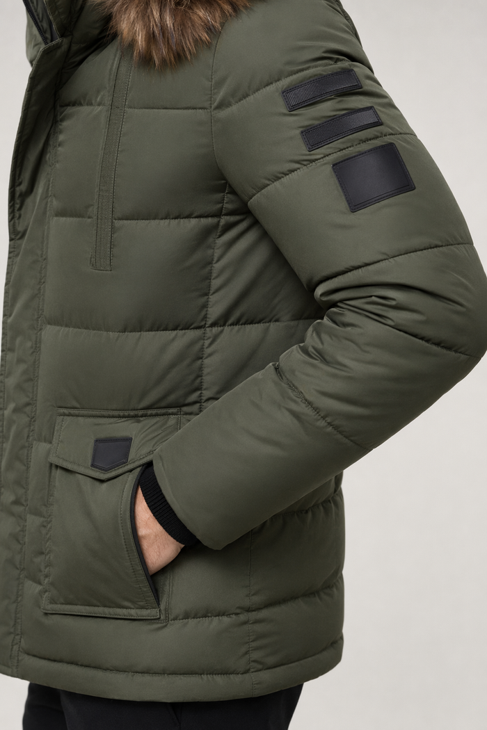 Winter Hooded Jacket for Men Default