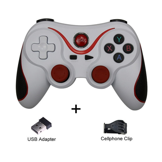 Wireless Bluetooth Mobile Gaming Controller for Android and PCs, Dragon TX3 Edition: black, dark gray Bluetooth mobile game c
