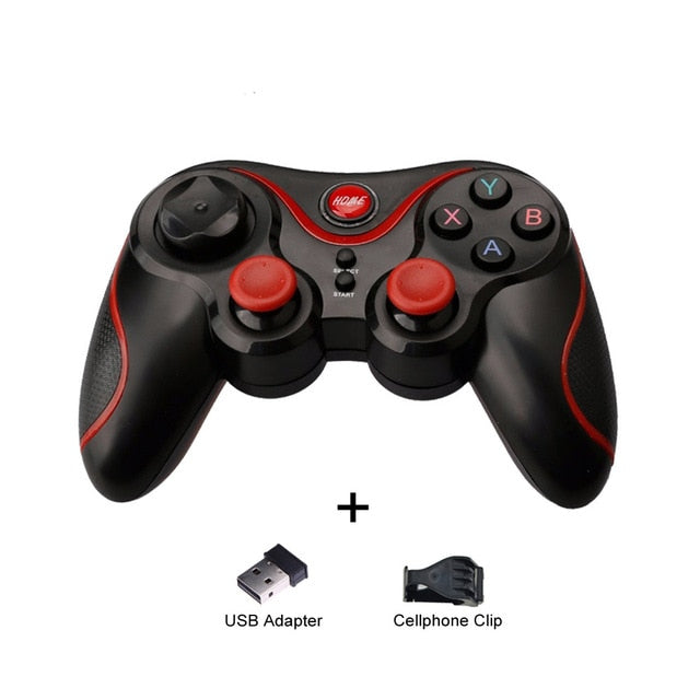 Wireless Bluetooth Mobile Gaming Controller for Android and PCs, Dragon TX3 Edition: black, dark gray Bluetooth mobile game c
