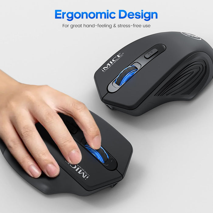 Wireless Silent Bluetooth Mouse, Dragon Edition: black, dark gray wireless computer mouse, modern gaming-style style