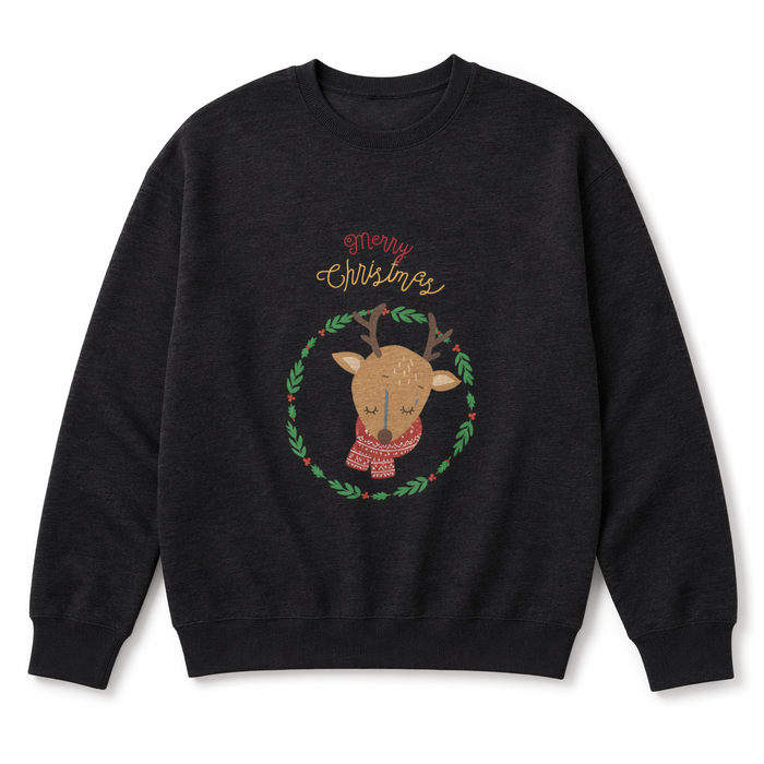 Women's Festive Sweater Black