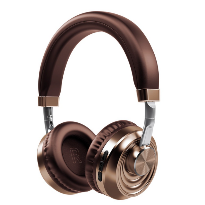 X5 Dragon Wireless Bluetooth Headset: black, dark gray over-ear headphones, modern minimal style