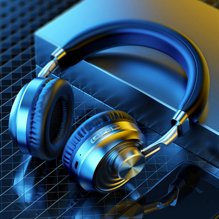 X5 Dragon Wireless Bluetooth Headset: black, dark gray over-ear headphones, modern minimal style