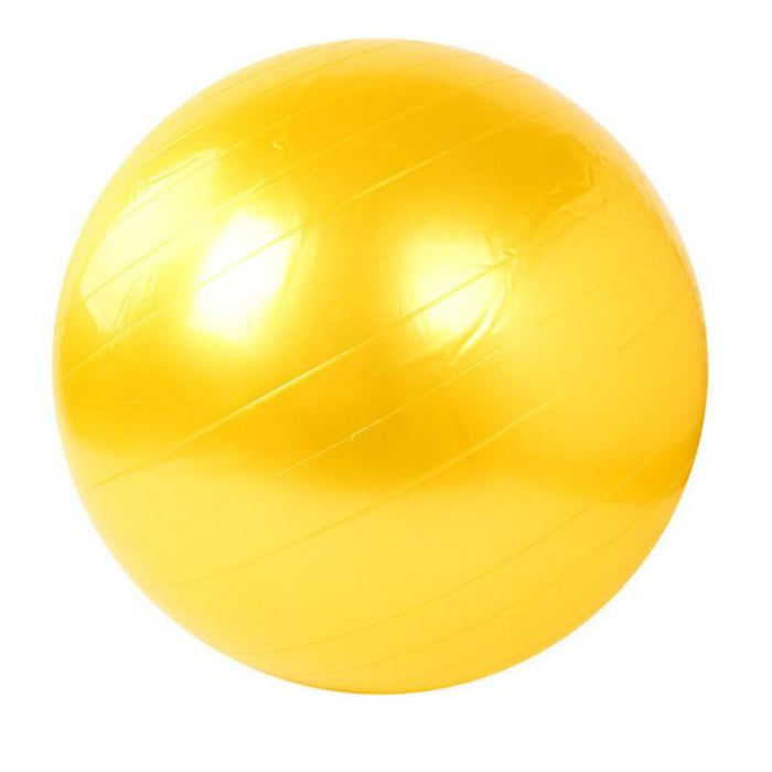 Yoga Ball for At-Home Fitness Exercises: purple, gray exercise ball, minimal style