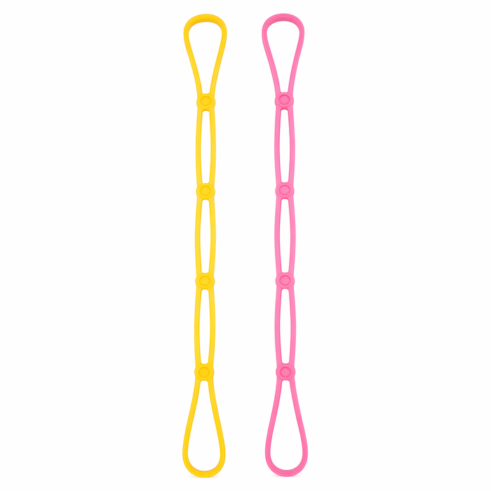 Yoga Band with Silicone Resistance YELLOW