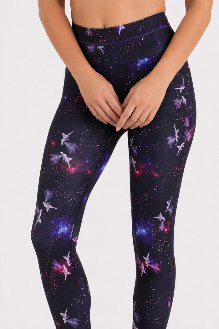 Yoga Leggings with Cosmic Design Default