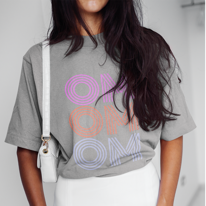 Yoga T-Shirt for Women, Empower Your Mind and Body with Style: black, purple graphic T-shirt, graphic, retro style